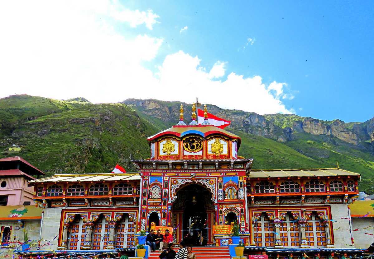 Entrance of Badrinath Temple